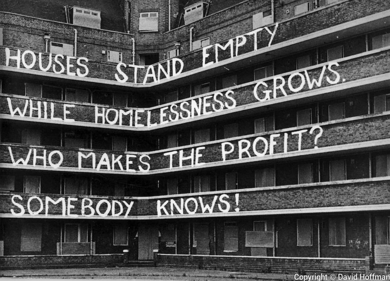 houses stand empty while homelessness grows - Houses Stand Empty While Homelessness Grows. Who Makes The Profit? Somebody Knows! Copyright David Hoffman